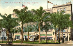 U. S. Grant Hotel San Diego, CA Postcard Postcard