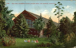 The Park Southern Pacific Arcade Depot Postcard