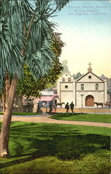 Mission Nuestra Senora De Los Angeles Postcard