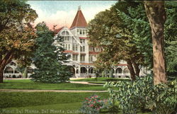 Hotel Del Monte California Postcard Postcard