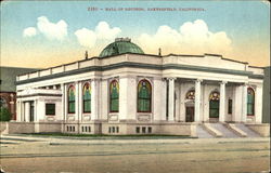 Hall Of Records Postcard