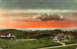 Sunset From Mt. Washington Los Angeles, CA Postcard Postcard