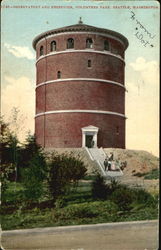 Observatory And Reservoir, Volunteer Park Seattle, WA Postcard Postcard