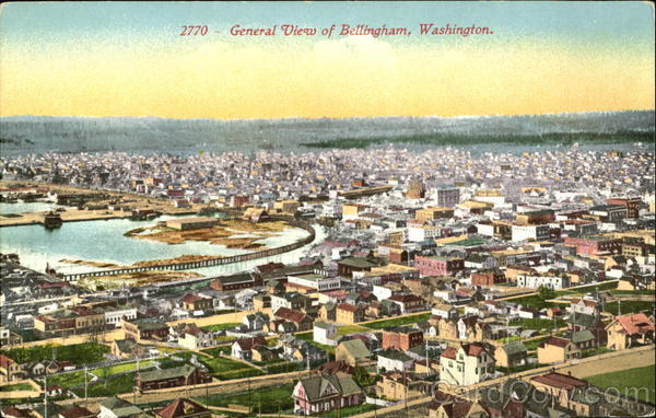 General View Of Bellingham Washington