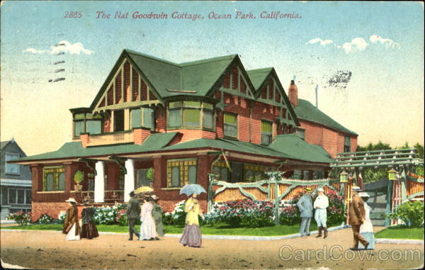 The Nat Goodwin Cottage Ocean Park California