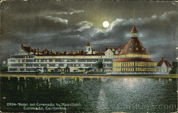 Hotel Del Coronado By Moonlight California