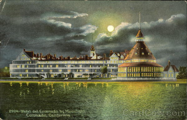 Hotel Del Coronado By Moonlight California