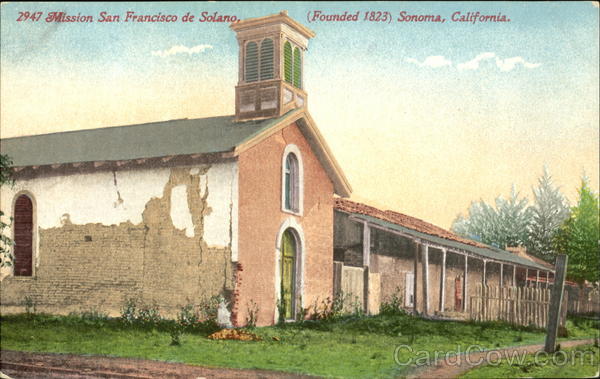 Mission San Francisco De Solano Sonoma California