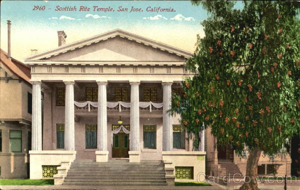 Scottish Rite Temple San Jose California