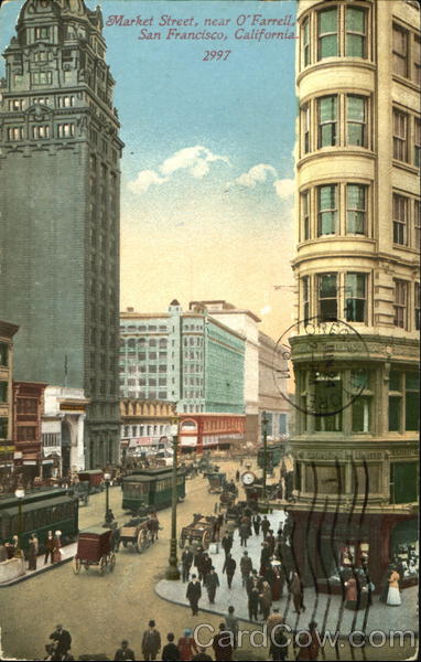Market Street Near O'Farrell San Francisco California