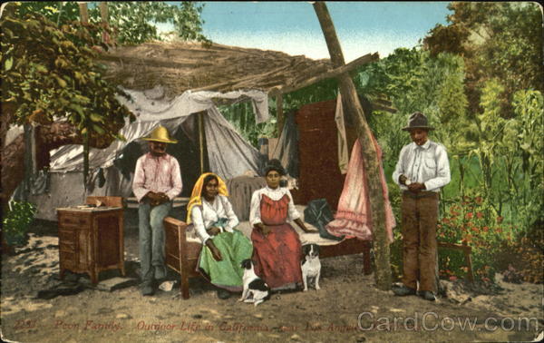 Peon Family Outdoor Life In California Los Angeles