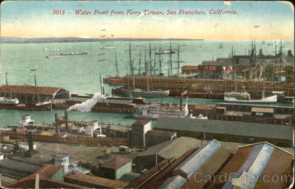 Water Front Form Ferry Tower San Francisco California