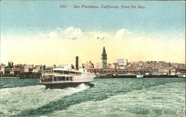 San Francisco From The Bay California