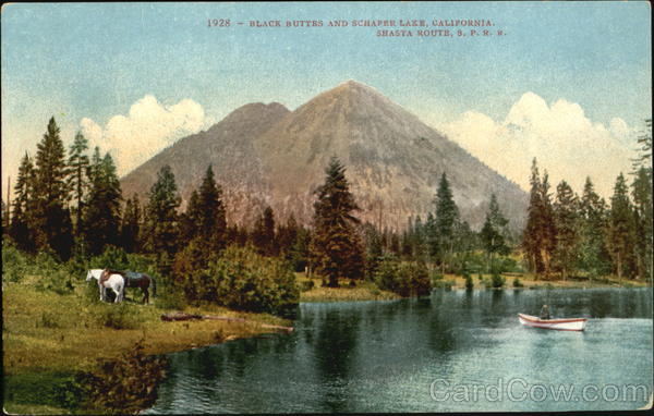 Black Buttes And Schafer Lake California