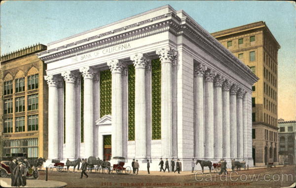The Bank Of California San Francisco