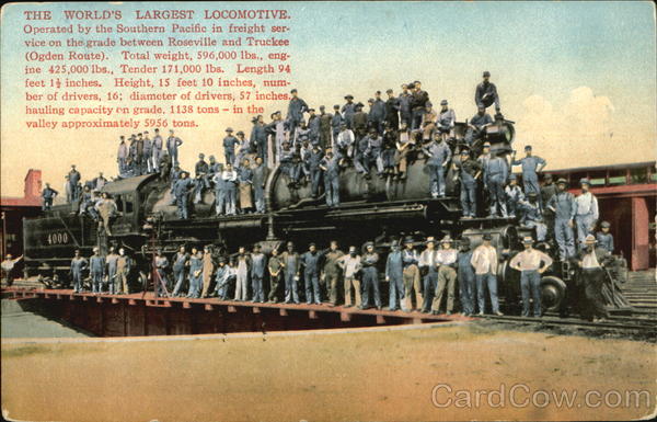 The World's Largest Locomotive Locomotives