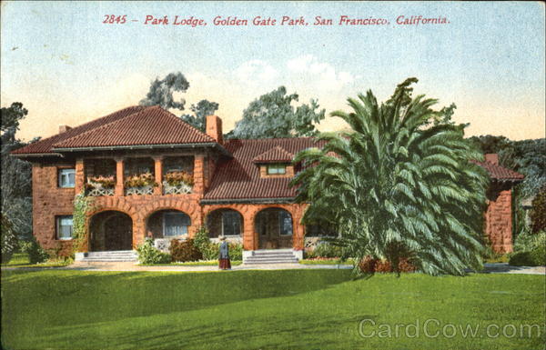 Park Lodge, Golden Gate Park San Francisco California