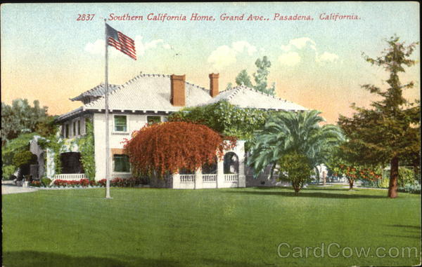 Southern California Home, Grand Ave Pasadena
