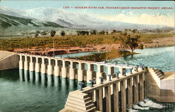 Truckee River Dam Nevada