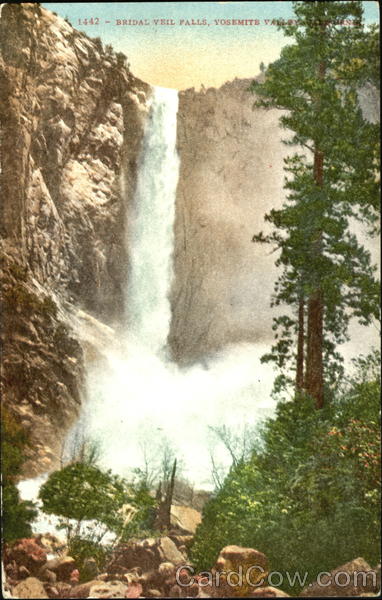 Bridal Veil Falls Yosemite Valley California Yosemite National Park