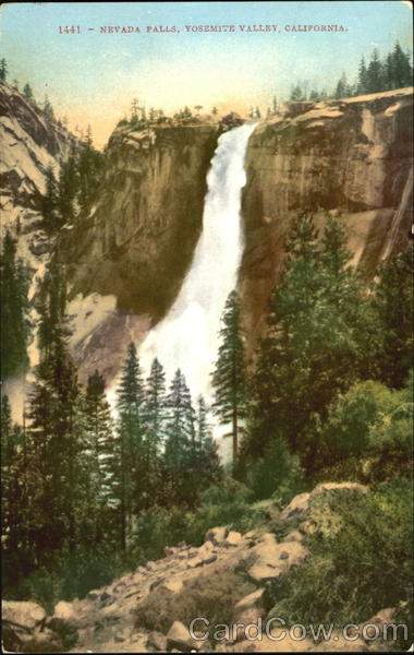 Nevada Falls Yosemite Valley California Yosemite National Park