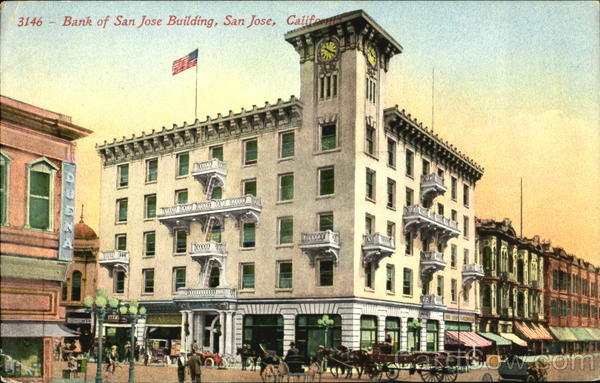 Bank Of San Jose Building California