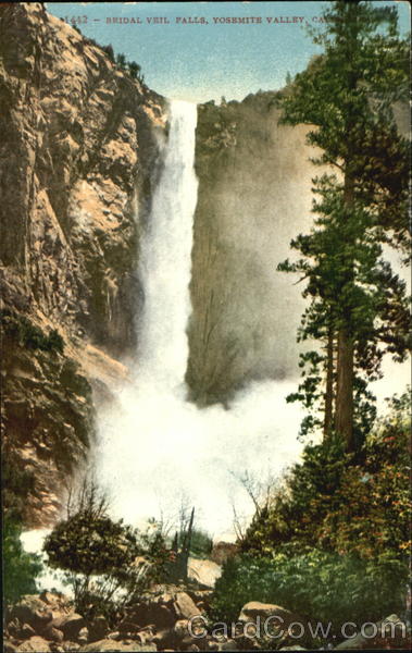 Bridal Veil Falls Yosemite Valley California Yosemite National Park