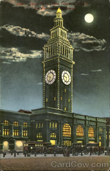 Union Ferry Depot Tower San Francisco California