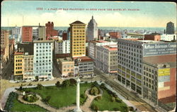 A Part Of San Francisco As Seen Form The Hotel St. Francis Postcard