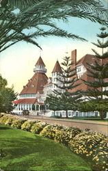 View Of Hotel Del Coronado San Diego, CA Postcard Postcard