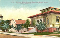 Grammar School Episcopal Church And Carnegie Library Grammar School Episcopal Church And Carnegie Library