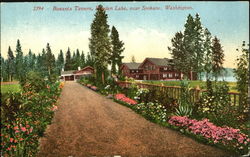 Bozanta Tavern, Heden Lake Spokane, WA Postcard Postcard
