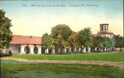 Mission San Juan De Bautista Postcard