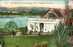 Lake Merritt From The Schilling Garden Postcard