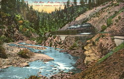 Old Man Rock Cow Creek Canyon, OR Postcard Postcard