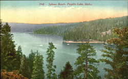 Sylvan Beach Payette Lake, ID Postcard Postcard