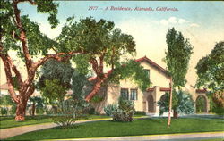 A Residence Postcard