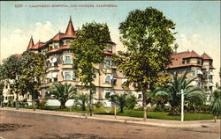 California Hospital Postcard