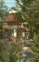 Gateway Japanese Tea House, Golden Gate Park San Francisco, CA Postcard Postcard