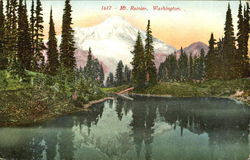 Mt. Rainier Postcard