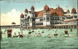 Salt Air Bathing Postcard