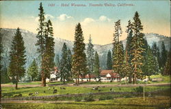 Hotel Wawona Yosemite Valley, CA Yosemite National Park Postcard Postcard