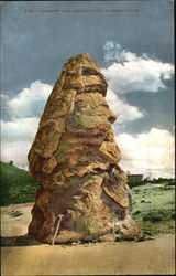 Liberty Cap, Yellowstone National Park Postcard