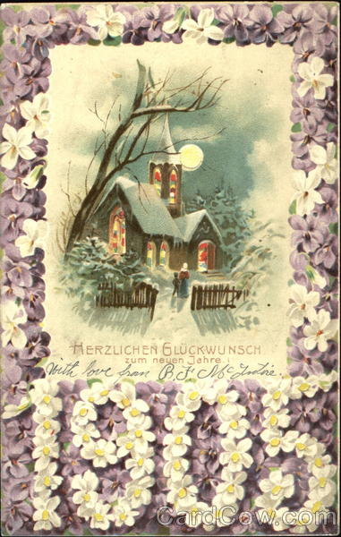 Herzlich Gluckwunsch Zum Neuen Jahre New Year's