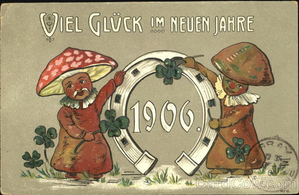 Viel Gluck Im Neuen Jahre 1906 New Year's