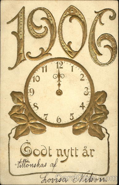 1906 Godt Nytt Ar New Year's