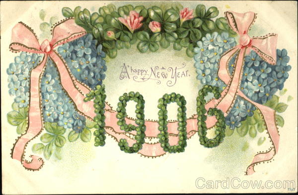 A Happy New Year 1906 New Year's