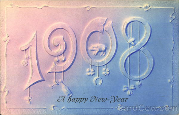 1908 Year Dates