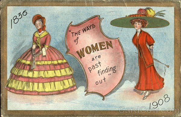 The Ways Of Women Are Past Findig Out New Year's