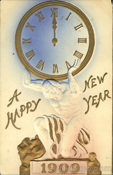 A Happy New Year 1909 New Year's